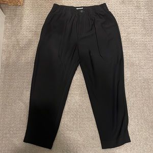 Madewell M black paper bag pants